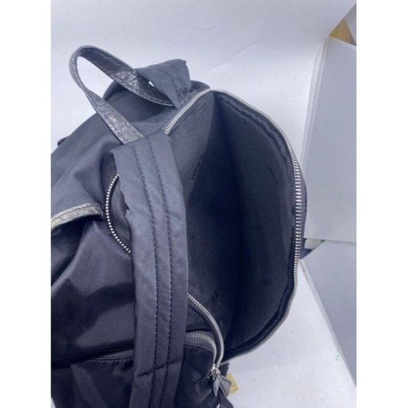 Mz Wallace Cece Moto Black Nylon Backpack - Picture 5 of 12